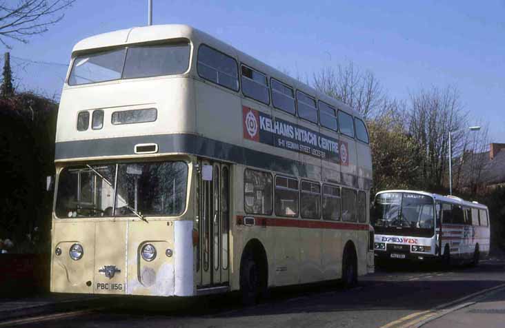 Ex Leicester Leyland Atlantean Park Royal 115